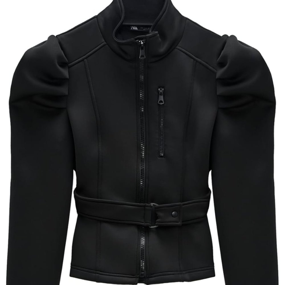 Zara neoprene jacket